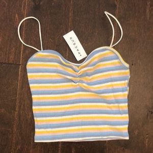 cropped tank top from pacsun